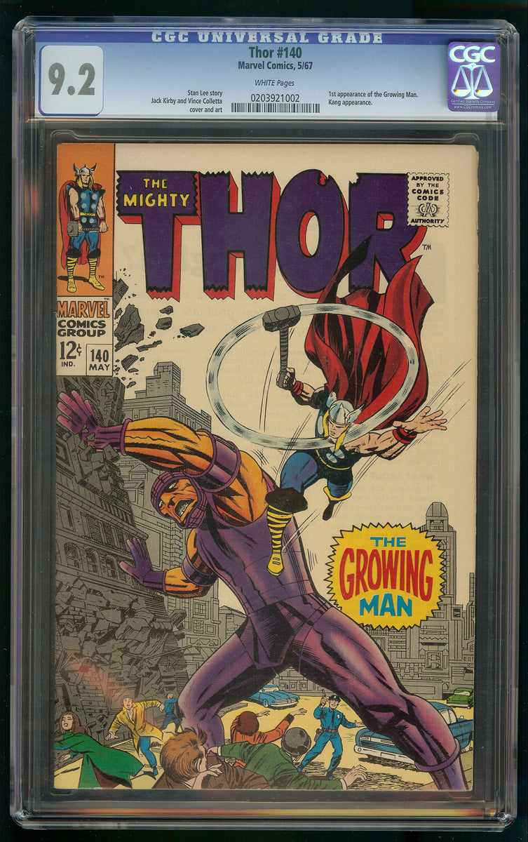 THOR #140 CGC – West Coast Collectables