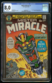 MISTER MIRACLE #1 CGC 8.0