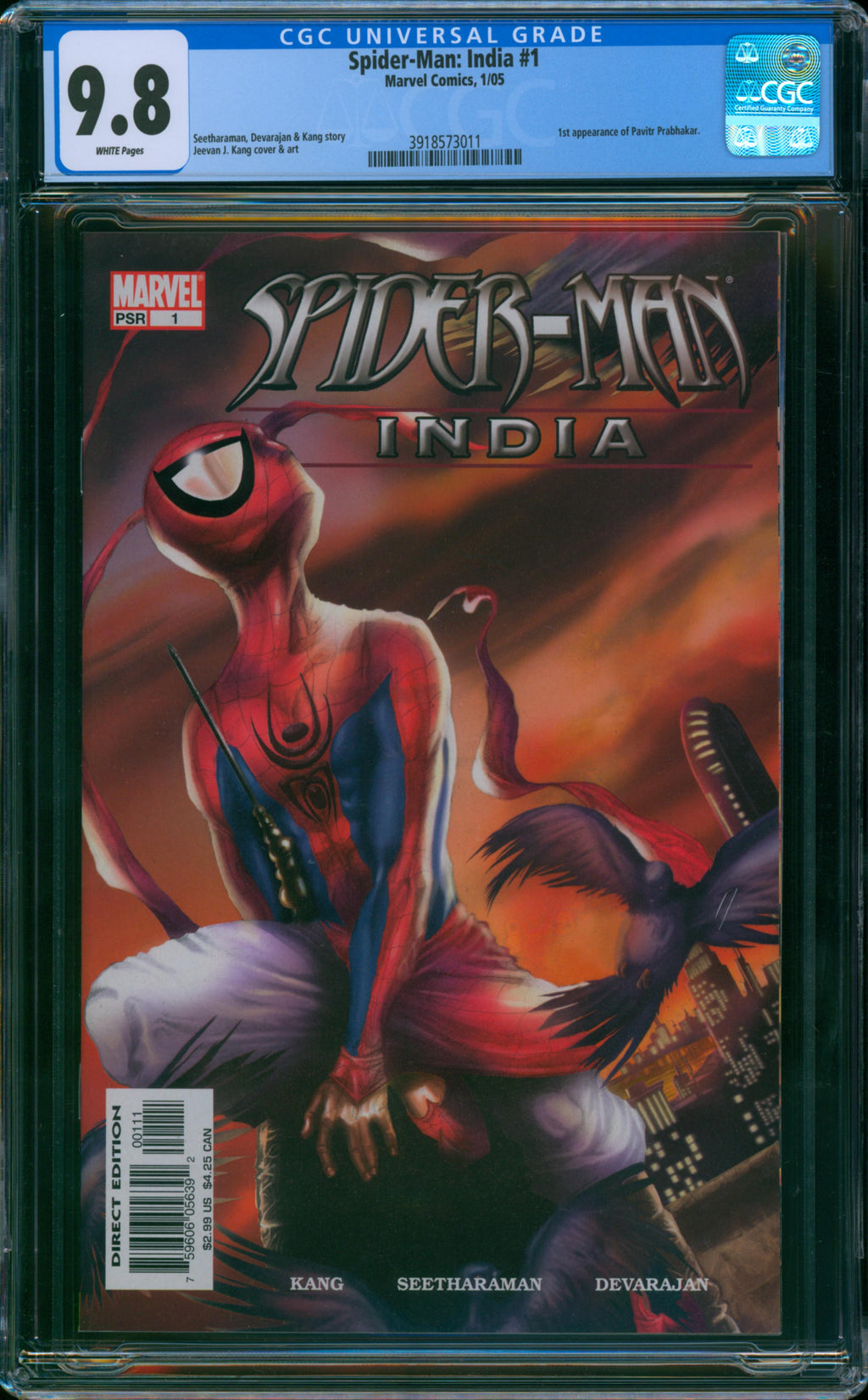 SPIDER-MAN: INDIA #1 CGC 9.8