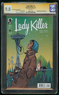 LADY KILLER #1 SS X 1 SIGNED BY JOELLE JONES ECCC EDITION CGC 9.8
